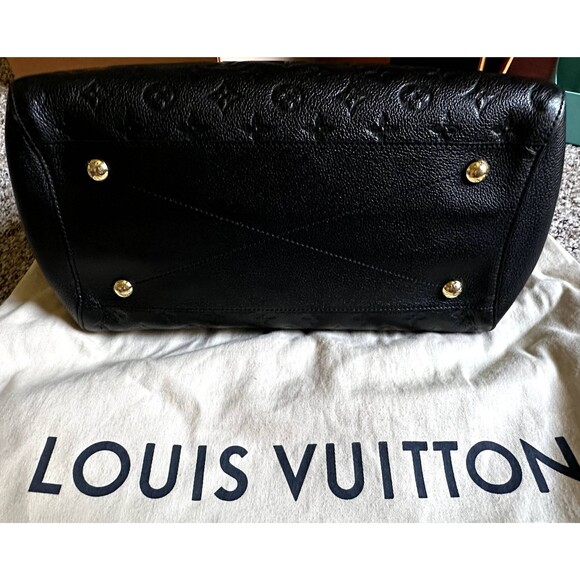 EXTREMELY RARE Louis Vuitton Montaigne GM Empriente Noir - Picture 2 of 16